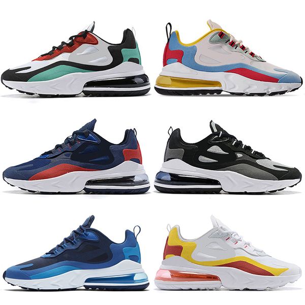 

2019 air cushions react men running shoes bauhaus hyper jade black vast grey phantom fashion mens designer trainers sneakers, White;red