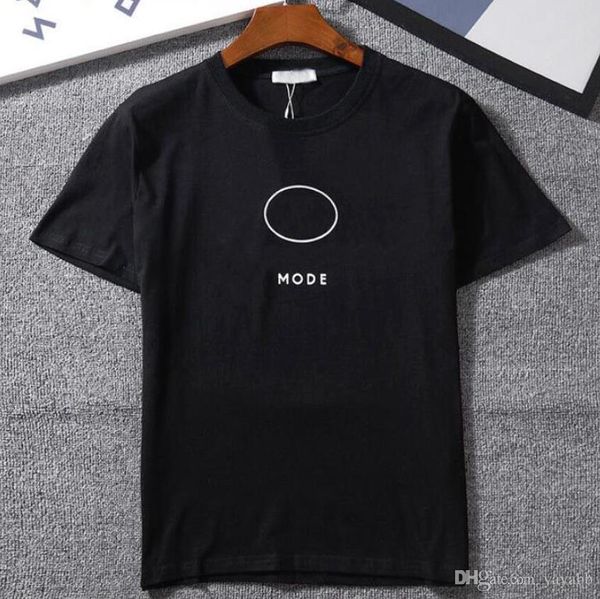 

womens mens 2018 new fashion t shirt with brand letter print fashion designer top tees с коротким рукавом повседневная футболка s-2xl новые, White;black