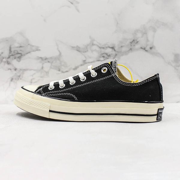 

upcoming chinatown market chuck 1970s one star casual shoes canvas womens men designer smile face casual trainer sports fashion sneaker d09, Black