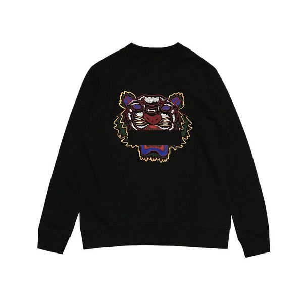 

mens конструктора толстовки толстовки luxury streetwear tiger вышивка мода марка толстовка для осени толстовка 12 моделей hot продажи, Black
