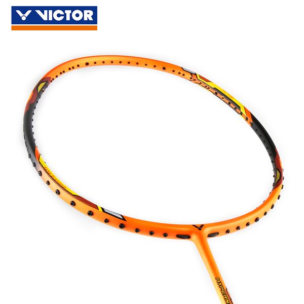 

victor professional hypernano x 60h badminton rackets carbon highest 35 pounds badminton sports racquet sports