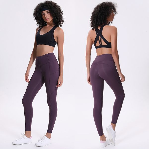 

women yoga outfits ladies sports full leggings ladies pants exercise & fitness wear girls brand running leggings, Blue;gray