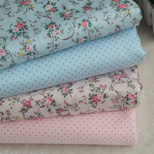 

sewing graceful flower for fabric patchwork fat quarters cotton bundle tecido 50x40cm fabric printed doll tilda tissue quilting vwjtq