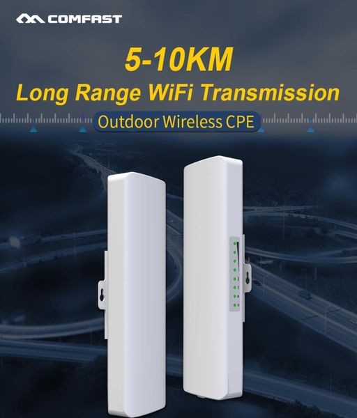 

comfast high power 5.8ghz cpe wireless ap 300mbps outdoor wireless wifi access point 14dbi antenna nanostation cf-e314n-v2
