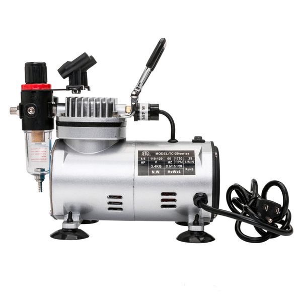 

tc-20bk 110v air compressor with air brush kit