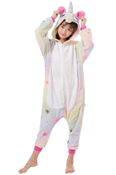 

kids animal onesie unicorn pajamas cosplay outfit halloween costume one-piece birthday gifts, Black;red