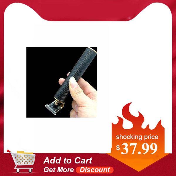 

kemei 1971 electric pro li t outliner hitter cordless trimmer usb men 0mm baldheaded hair clipper finish hair cutting pt2009 mothd