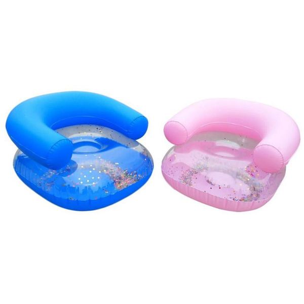 

environmental protection pvc inflatable sofa water toy swimming accessory water seat for children fashionable and novel