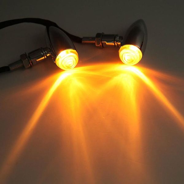 

2pcs motorcycle turn signal lights shape 12v super bright led bulbs light for cafe for motorbike hot