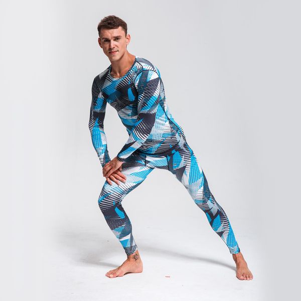 

камуфляж велоспорт спортивный костюм комплект велоспорт базовый слой мужчины спорт термобелье быстросохнущий фитнес тренировочный костюм бег, Black;red