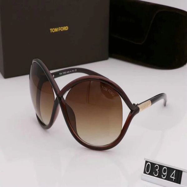 

luxury high qualtiy new fashion 0394 tom sunglasses for man woman erika eyewear ford designer brand sun glasses with original box