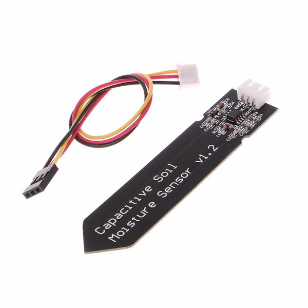 

soil moisture sensor analog capacitive soil moisture sensor v1.2 corrosion resistant hygrometer measure tools for arduino intelligent agric