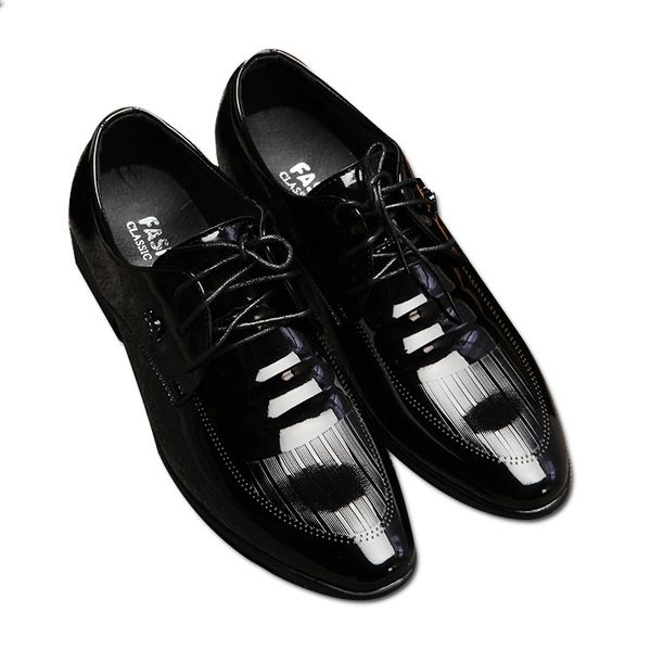 

aecbuy shoes mens leather oxford whiteleather dress shoes men slip on men dress for wedding low hell nzzxta4, Black