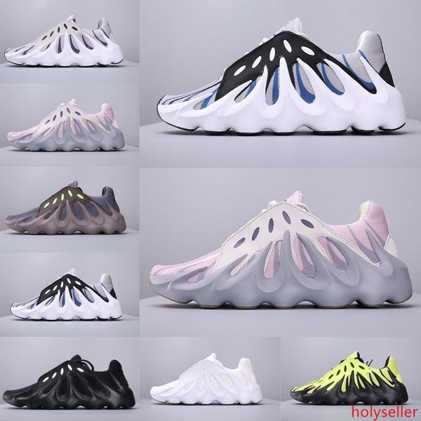 

горячие продажи 451 kanye west 3m вулкан v2 mens кроссовки тройной черный белый 451s мужчины женщины fluorescent волна runner спорт на откры