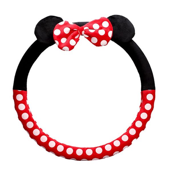 

universal cartoon animal steering wheel cover interior bow steering wheel cover car auto accessories 14 colors