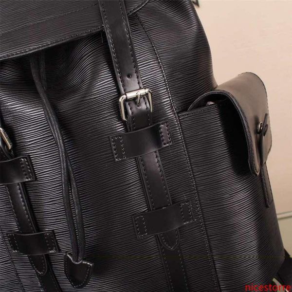 

damier backpack toile macassar chriser pm man backpack real leather brand men backpack