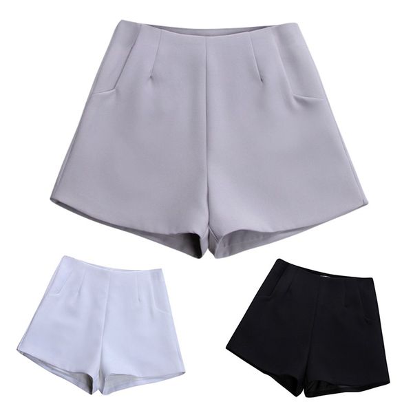 

women shorts summer casual shorts vintage 3 colors, White;black