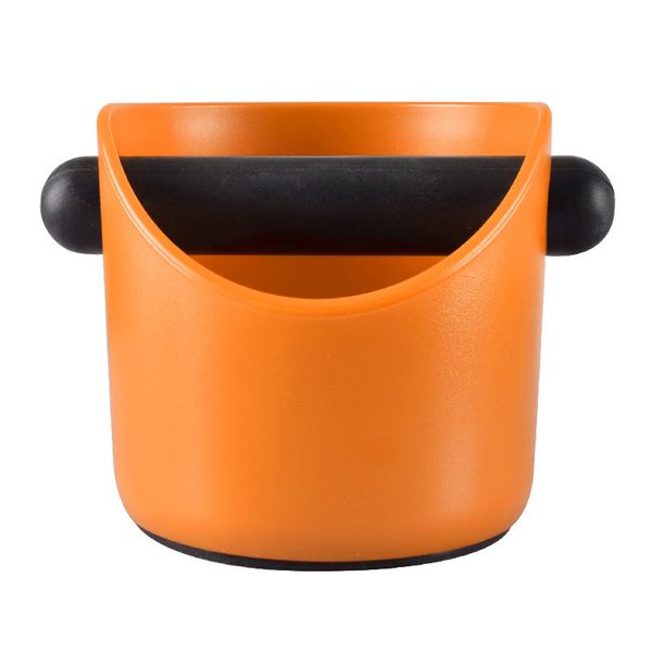

plastic coffee knock box grinds waste tamper bin powder storage rubber bar attachment coffeeware accessories
