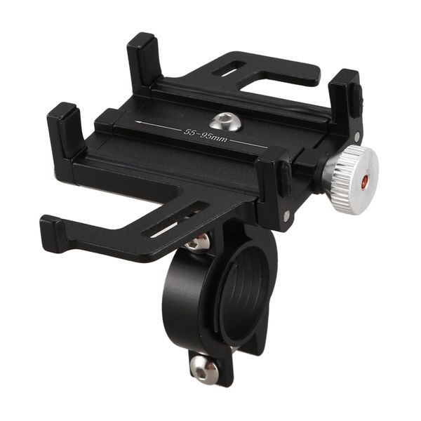 

universal bicycle aluminum alloy mobile phone holder bike phone stand for 3.5-6.8 inch bicycle handlebar gps mount bracket