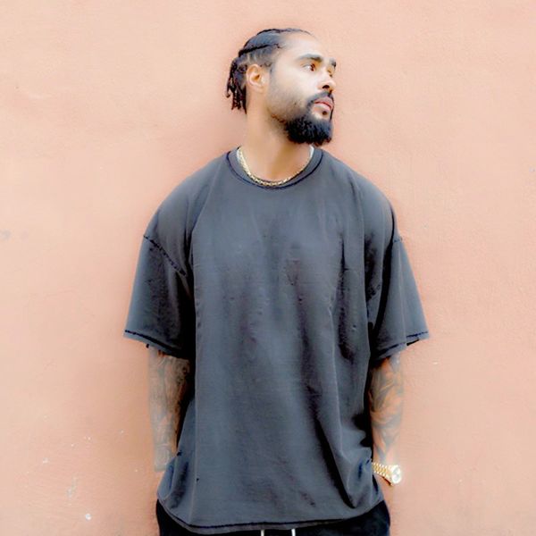 

washed loose t shirts for men high street vintage blackgray tees fashion solid fear fg tshirts high quality, White;black