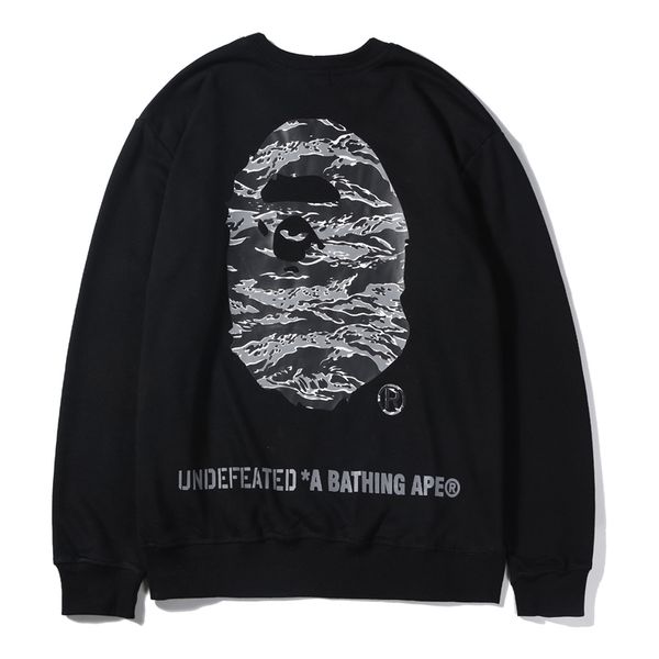

solid white black mens brand sweatshirts fahsion pullover streetwear casual fashion fullsleeves wholesale hipping b100066l