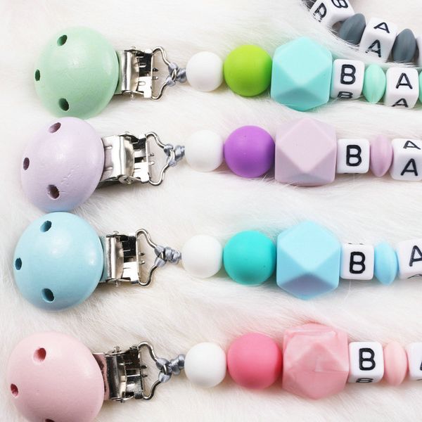 

ins explosion models pacifier chain baby products silicone nipple clamp tooth gum anti-drop chain anti-drop belt