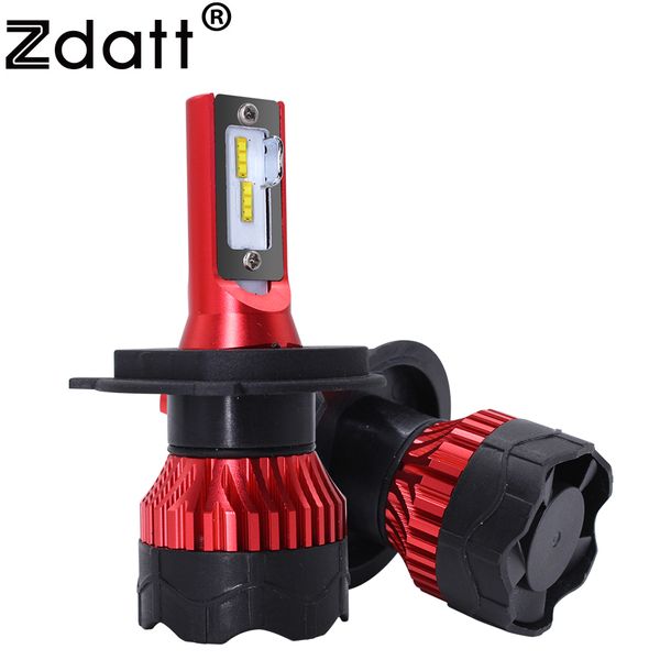

zdah7 led headlights h4 h11 h8 car headlight h1 9005 hb3 led 110w 12000lm 6000k 12v ice lamp pk for auto s2 automotivo