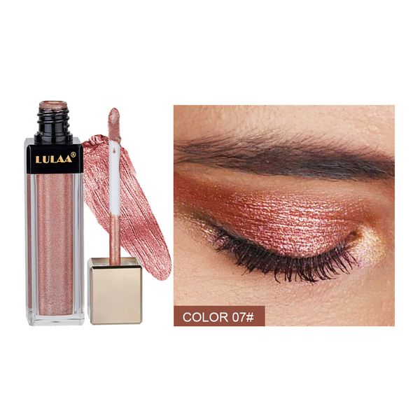 

pearlescent shimmering sequins monochrome wet eye shadow for women 88
