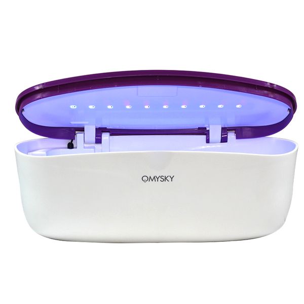 UV Sterilizer Box Beauty Nail Art Tools S2 Sterilizer Storage Box Portable LED Disinfection for