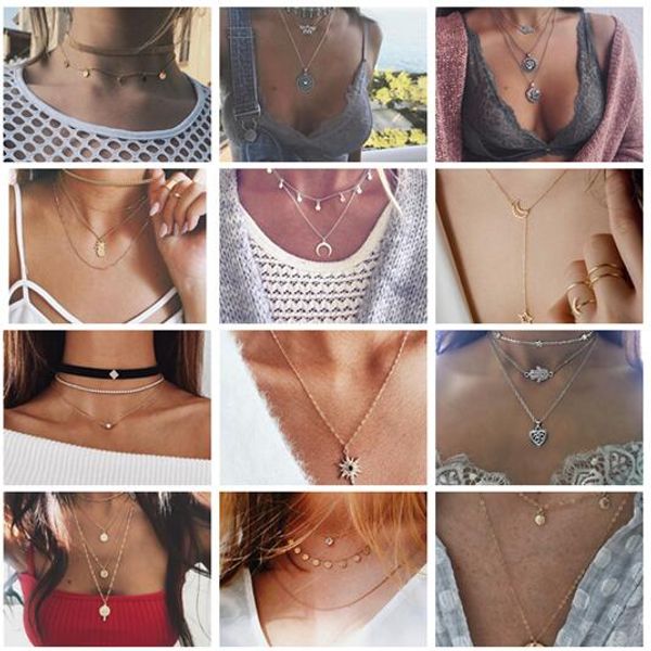 

Новое ожерелье мода падение камень Ожерелье для восстановления древних способов