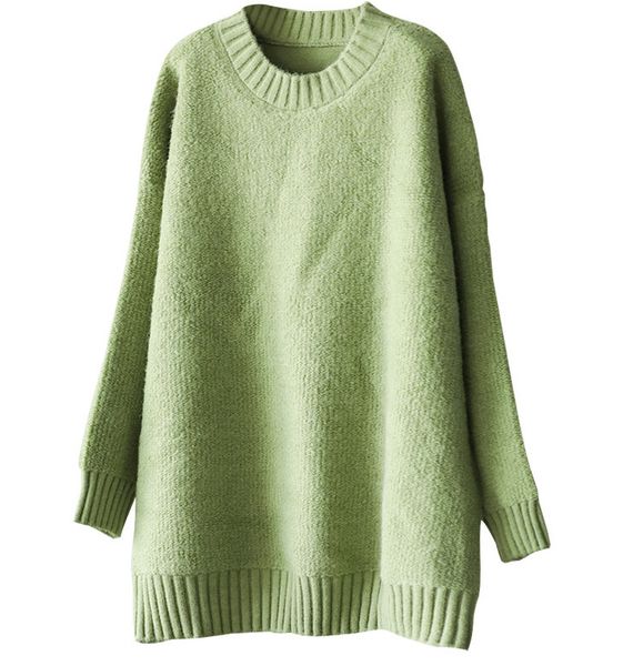 

19fw высокое качество женщин свитер мода женские вязаные тройники сплошной цвет 2019 -2020 зима новое прибытие женщин одежда бесплатно разме, White