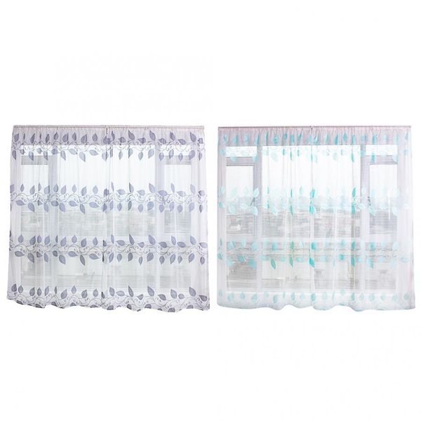 

curtain & drapes simple style anti-mosquito super soft sheer voile drape window curtains bedroom livling room decor