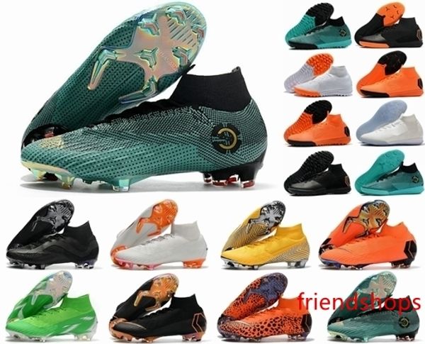 

mercurial superfly vi 360 elite fg mens women kids football boots superflyx kj xii 12 ronaldo 6 cr7 soccer cleats chuteiras futebol
