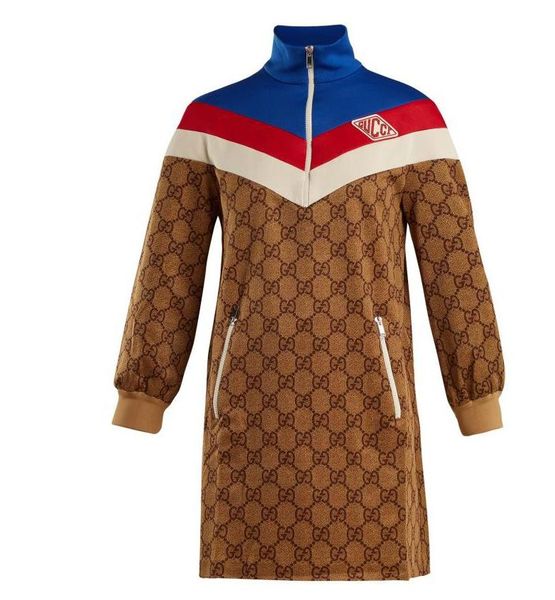 

1227 2019 plus size dress empire crew neck above knee long sleeve runawy dress women's tb, Black