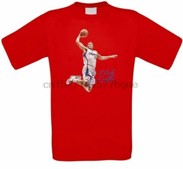 

blake griffin clippers la basketball t-shirt alle groen neu, White;black
