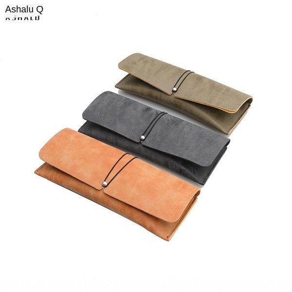 

casual leather round case sun case nail cable sunglasses box sun glasses packaging box