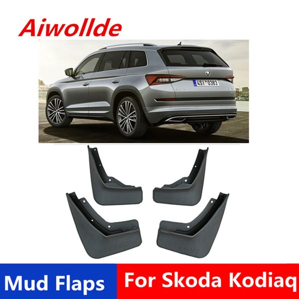 For Skoda Kodiaq 2017 Mud Flaps Guard Fender Splash Mudflaps Mudguard 4PCS
