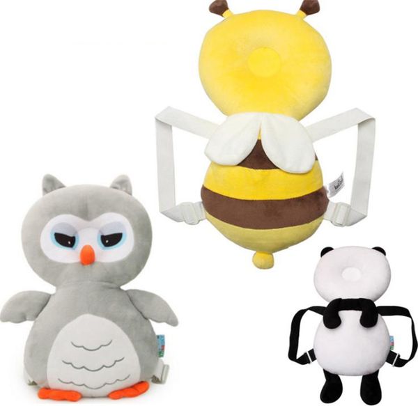 Owl Head Pillow Baby Anti Fall Baby Shatter Resistant Head Cartoon