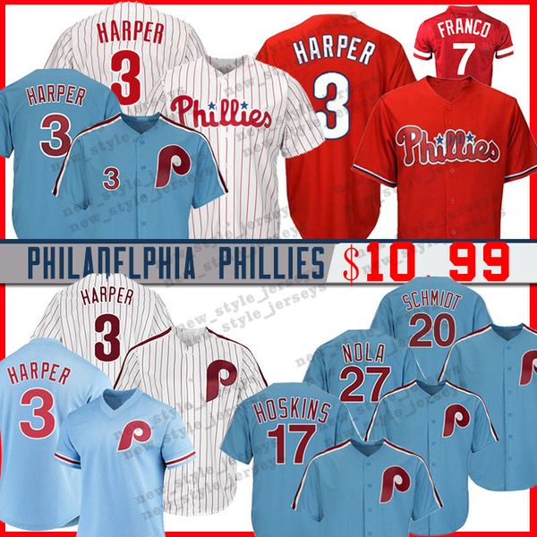 

Philadelphia 3 bryce harper phillie jer ey 10 darren daulton 27 aaron nola 7 maikel franco 17 rhy ho kin ba eball jer ey