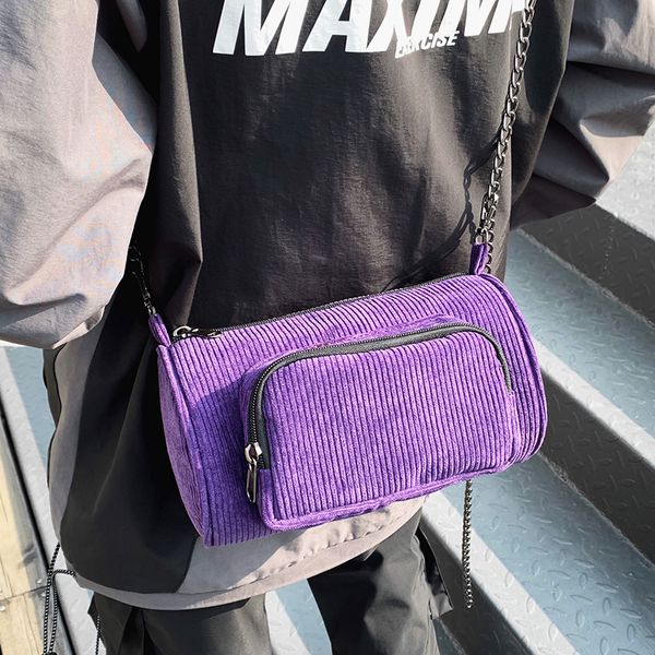 

2020 new оригинальный дизайн мода ретро ведро мешок плеча вельвет материал ширина 23см высота 13см толщина 13см