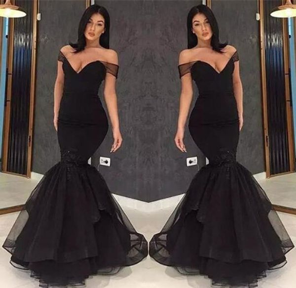 

2020 new black mermaid new prom dresses long cocktail party elegant evening gowns paolo sebastian abendkleider