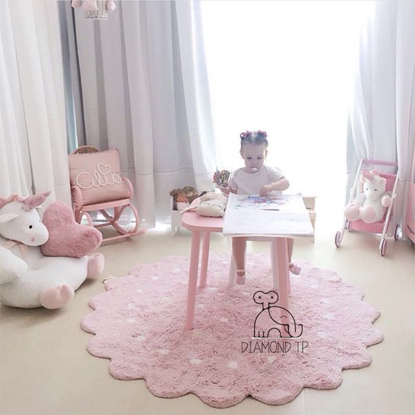 

dots play mat tapis enfant baby gym activity games carpet rug children kids floor carpets for kindergarden baby room decoration