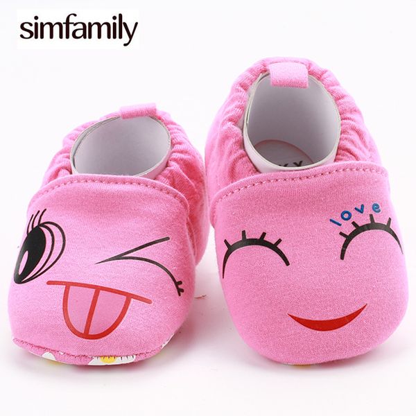 

simfamily] new cute шпаргалка обувь розовый хлопок детская обувь первая ходунки мягкие животные цветы стиль девочка младенец fringe