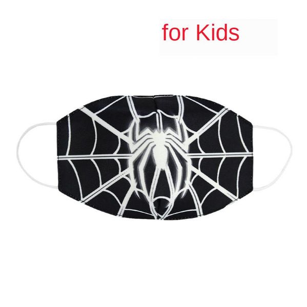 

2020 spiderman cosplay cotton mouth mask women men kids anti dust warm cool breathable respirator masks zxt223 otrxf