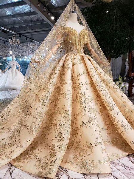 

2020 sparkly beaded a-line tassels off shoulder wedding dresses luxury dubai arabic sequined lace appliqued crystals court train bridal gown, White