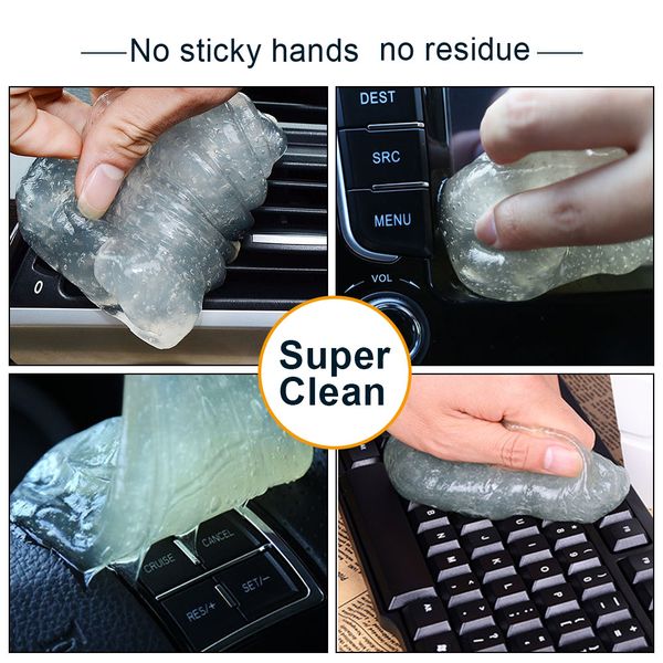 

10pcs/lot magic car cleaning glue car cleaner glue cleaning tools dust panel air vent outlet dashboard lap
