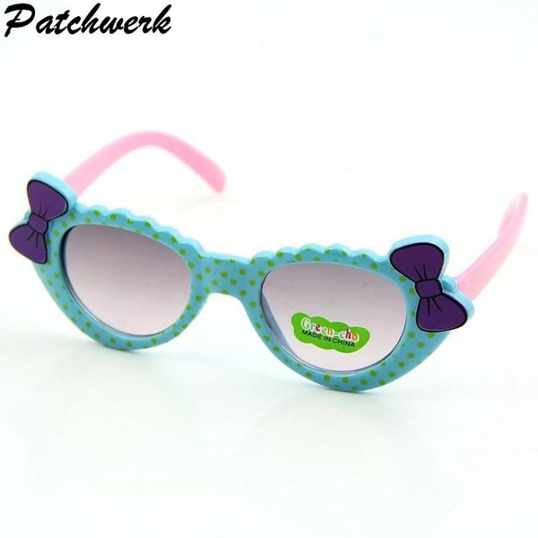 

2020 children's eyewear love heart girls kids sunglasses summer uv400 plastic sun glasses for girls ojytj, Blue