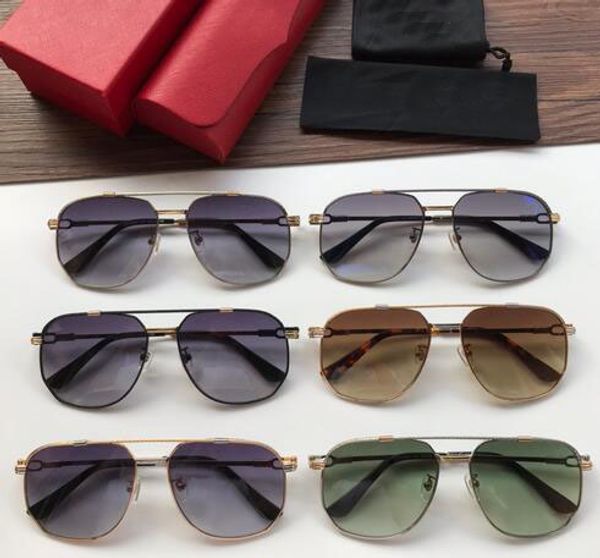 

selling wholesale outdoor mens fashion sunglasses frameless square small frame modern avant-garde design uv400 eyewear, White;black