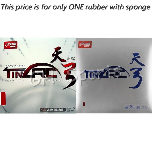 

dhs tinarc pips-in table tennis pingpong rubber with sponge