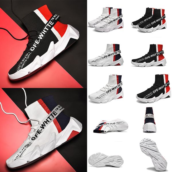 

new canvas breathable elastic boots mens trainers casual shoes sneakers beige black homemade brand designer boots 3946 made in china